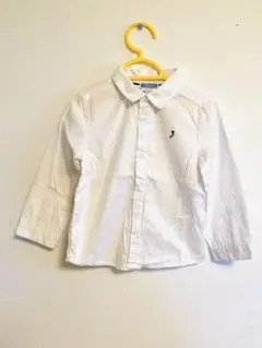 【1回着用】ジャカディjacadi 長袖ポロシャツ　36m 96cm 90 95