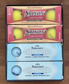 Srixon Distance & Tobunda Neo ゴルフボールセット