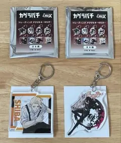カグラバチ トレーディング アクリルキーホルダー 柴 緋雪 2点セット