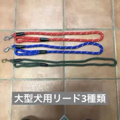 大型犬用リード