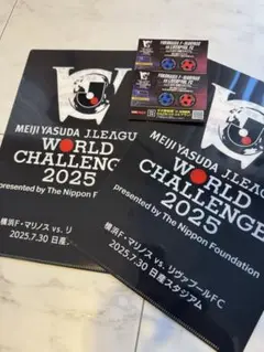 ★リバプール　横浜Fマリノス　記念グッズ　クリアファイル　2枚セット