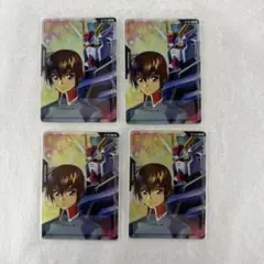 ガンダムカードゲーム　キラ•ヤマト&ストライクガンダム　リソース４枚セット
