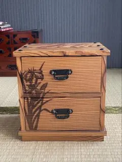 杉板　小物入れ　二段