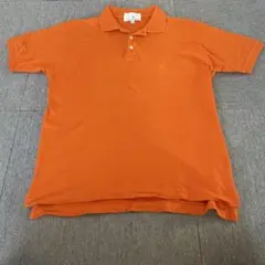 オレンジカラー　　ポロシャツ