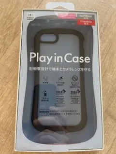 SoftBank Play in Case iPhone SE3/SE2/8 黒