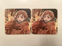 呪術廻戦　マルキューブ　コラボフード特典　コースター　釘崎野薔薇