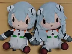 エヴァンゲリオン ふわぷち Mぬいぐるみ レイ 全2種セット 綾波レイ