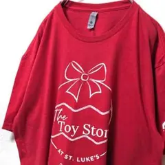 ネクストレベル トイストア PNC ロゴ Tシャツ レッド 赤 XL 古着