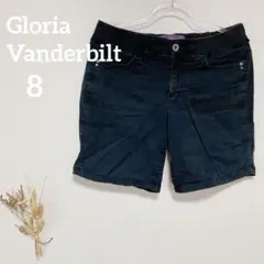 一点物✨Gloria Vanderbilt【8】ブラック ショートパンツ