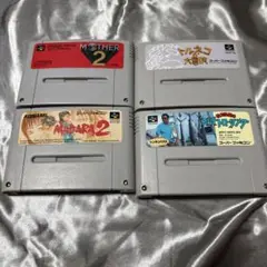 スーパーファミコンソフト4本セット