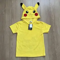 新品未使用　ピカチュー　タオル地　半袖　120