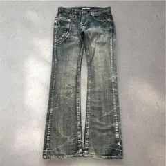 gimmick flared jeans y2k 00s archive