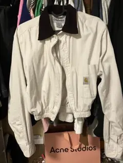 Carhartt クロップドジャケット ホワイト