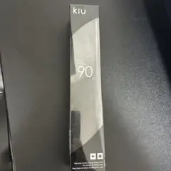KiU 超軽量 晴雨兼用 傘 50cm 無地 エアライト　折りたたみ傘　ブラック