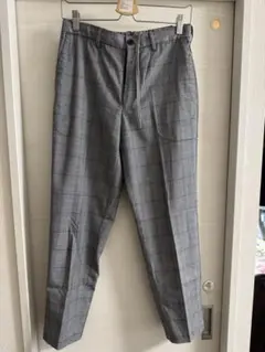 GU イージートラウザー パンツ グレンチェック 321-315475 S