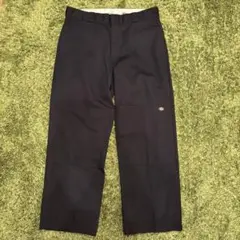 Dickies ブラック ダブルニー　36×30