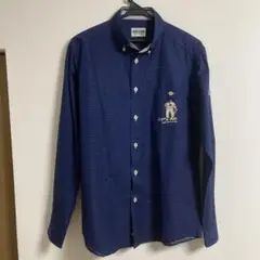 シナコバ　長袖チェックシャツ　M 美品❣️