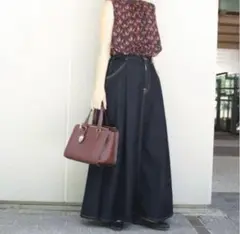 spick&span ハイパーマキシスカート　something デニム