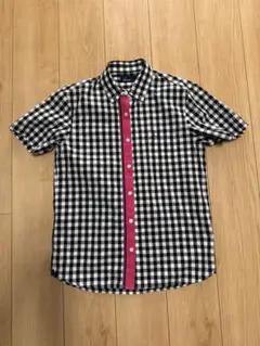 FRED PERRY チェック柄 半袖シャツ Sサイズ　美品