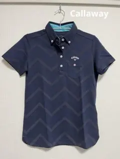 Callaway レディース ゴルフウェア　ネイビー　ポロシャツ