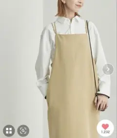 ロペピクニック　バッククロスキャミワンピース　M