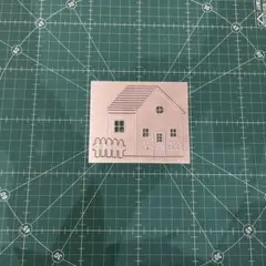 カッティングダイ 家 立体 カード