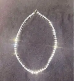 ジルコニアテニスチェーン50cm 4mm