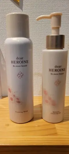 【新品未使用】dear HEROINEクレンジングオイルと洗顔料 2025年最新】Dear heroine 化粧品の人気アイテム - メルカリ