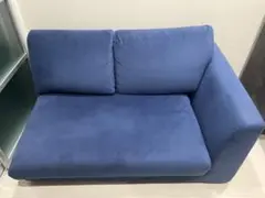 青 ブルー ソファ