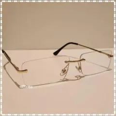 ◀︎リムレスサングラス★新品未使用品★スクエア ホワイト グラサン 男女兼用