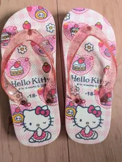 新品　Sanrio　サンリオ　ビーチサンダル　キティー