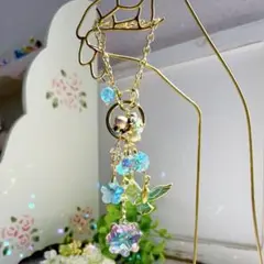 四つ葉のクローバー✩.*˚SWAROVSKIミニサンキャッチャー　②