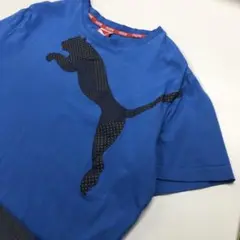 PUMA 半袖Tシャツ ブルー メンズL相当