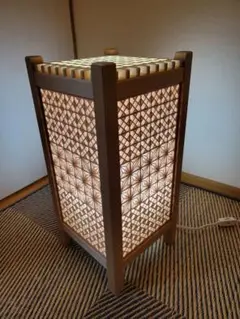 行灯照明和室 組子 すりガラス 古小物 アンテ ィーク昭和レトロ欄間 行灯照明和室 組子 すりガラス 古小物 アンテ ィーク昭和レトロ欄間