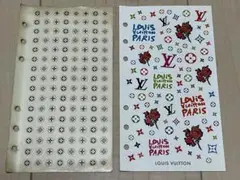 louisvuitton☆限定手帳レフィル付属ステッカー2枚