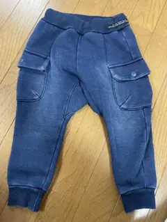 ネイビー サイドポケット付きパンツ サイズ100