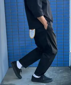 Dickies サイドポケットツイルストレッチイージーパンツ　ブラック M