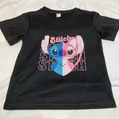 黒のTシャツ大セー・子供用Tシャツ黒130