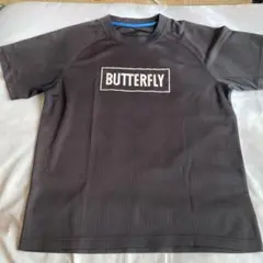 BUTTERFLY ダークグレー Tシャツ