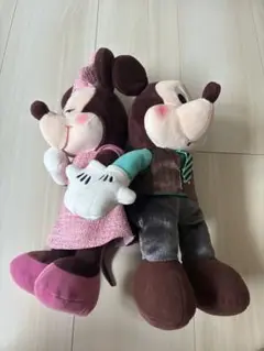 Disney Merry Creation ミッキー・ミニー ぬいぐるみ