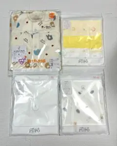 赤ちゃん　新品　ロンパース　コンビ肌着　セット　日本製　ツーウェイドレス