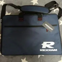 REXXAM ブーツバッグ ネイビー 約18L