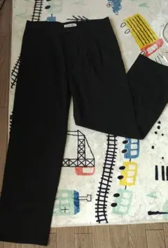 SINO OMR ブラック プリーツパンツ