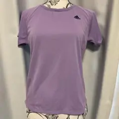 adidas パープル Tシャツ UPF 50+