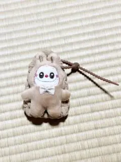 ラブブぬいぐるみ付き小物入れストラップ
