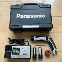 充電ドリルドライバー バッテリー2個、+ビット付