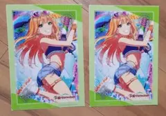 【新品】ガシャポン 学園アイドルマスタークリアビジュアルポスター2 紫雲清夏