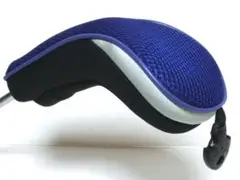 ヘッドカバー【ハイブリッド ブルー】UT用 メッシュ ユーティリティ ME 新品