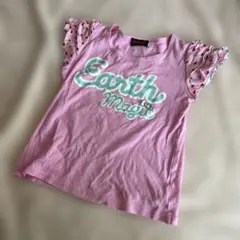 EARTHMAGIC ピンクTシャツ 150cm アースマジック
