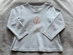 【美品】petit main 長袖Tシャツ 90 女の子 保育園・お出かけに